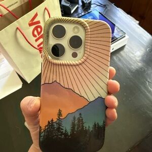 Sunset Mountain iPhone Case - iPhone 15 Pro